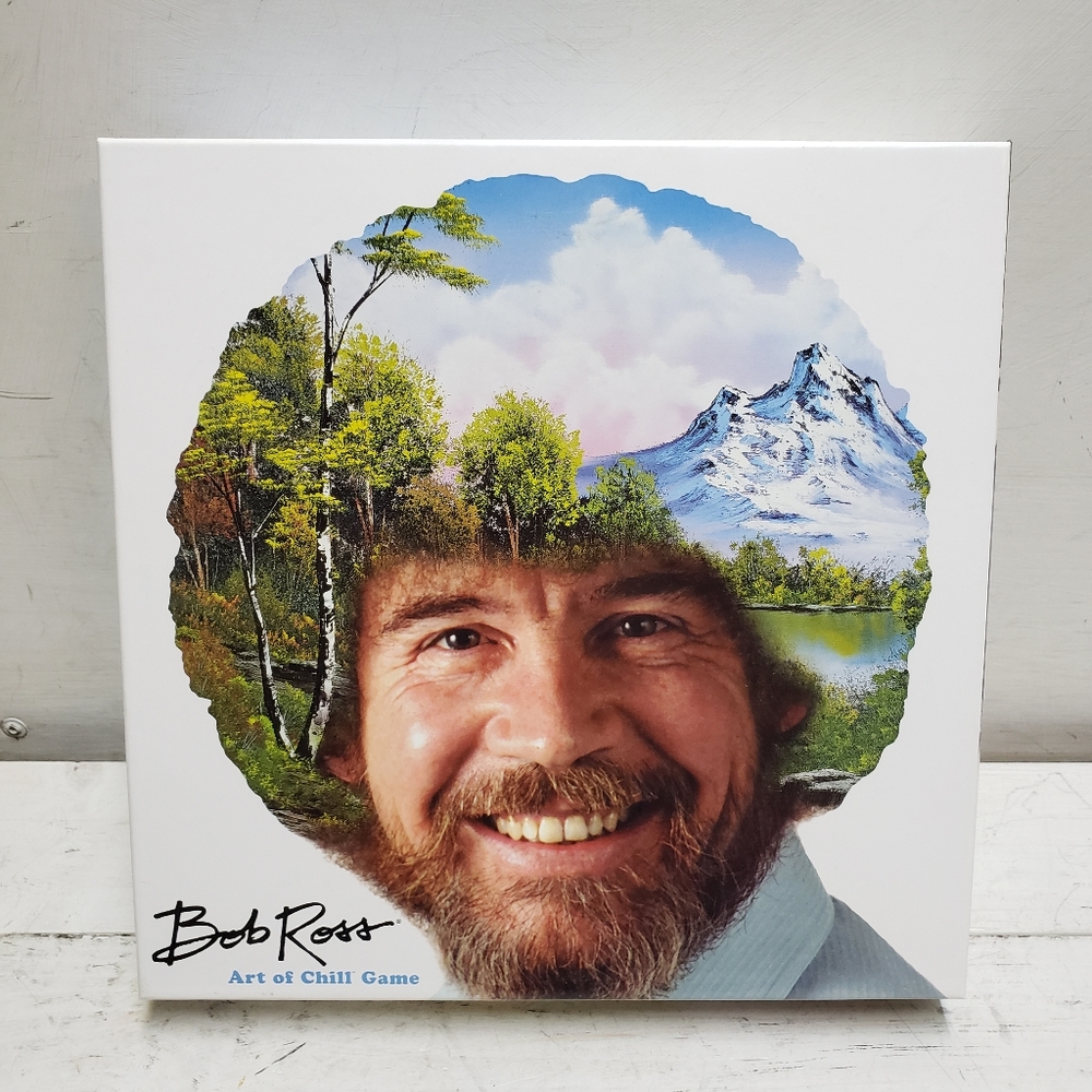 Bob Ross Art of Chill board game new unopened family fun